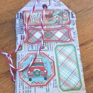 Festive Holiday Gift Tags - Multicolor